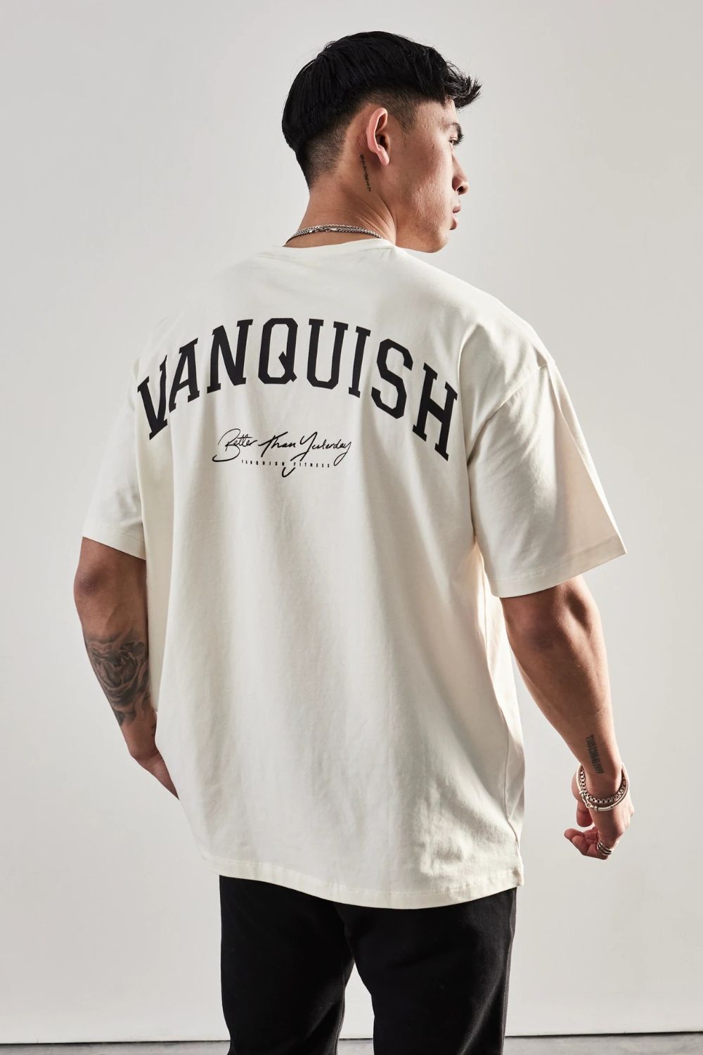 Men's Plus Size Letter Graphic Round Neck Half Sleeve T-Shirt