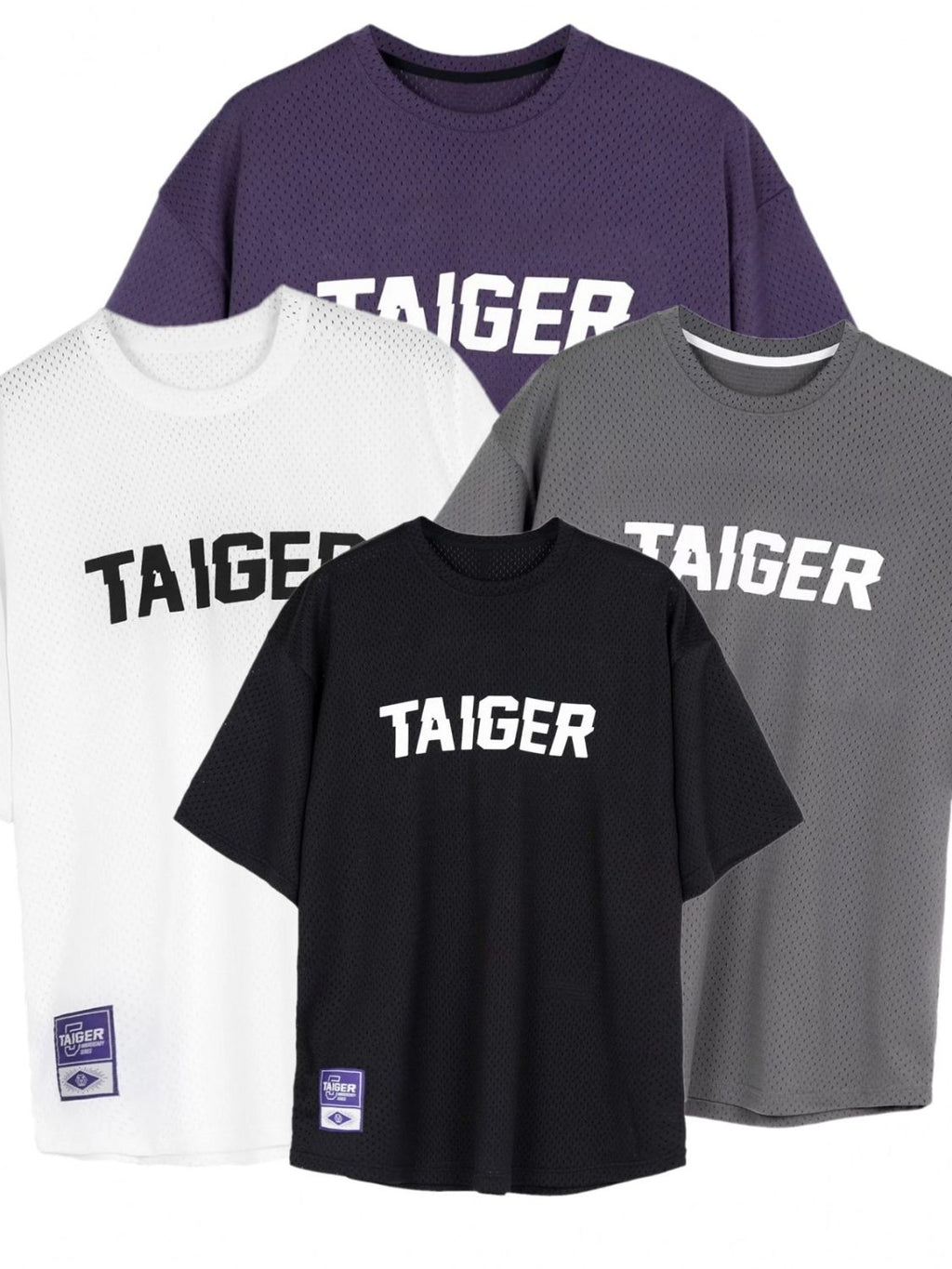 Men's Plus Size Letter Graphic Round Neck Half Sleeve T-Shirt