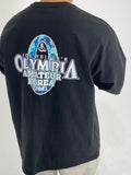 Men's Plus Size Graphic Round Neck Half Sleeve T-Shirt