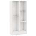 41 Inches 5-Cube Floor Bookcase with 2 Anti-Tipping Kits-White
