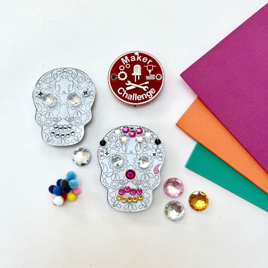 Learn To Solder - Sugar Skull