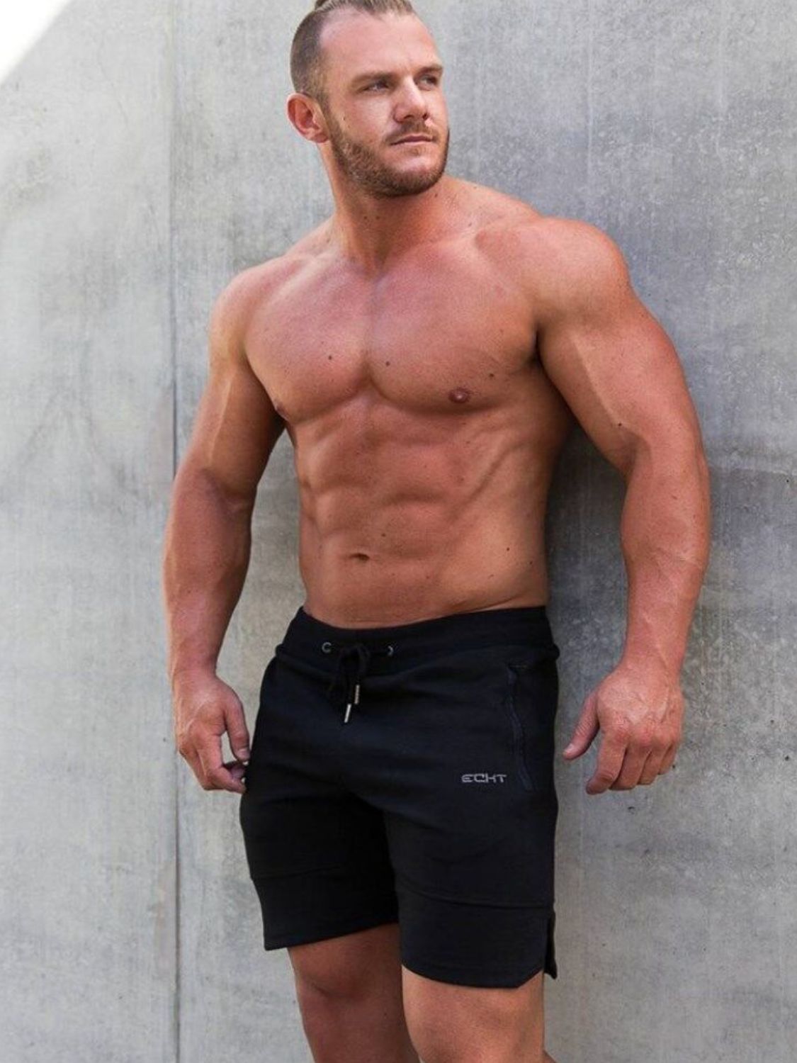 Men's Plus Size Drawstring Shorts