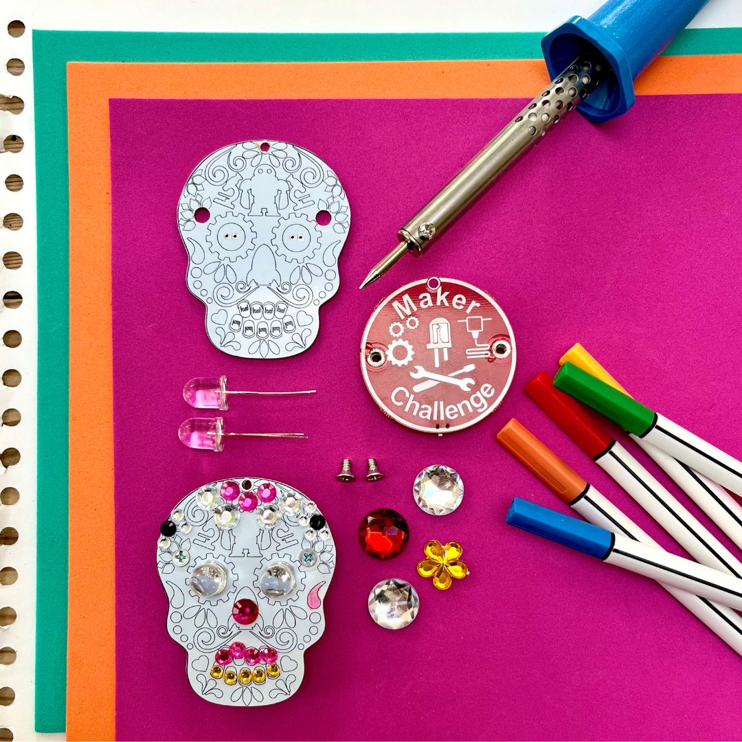 Learn To Solder - Sugar Skull