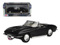 1967 Chevrolet Corvette Convertible Black 1/24 Diecast Model Car by Motormax