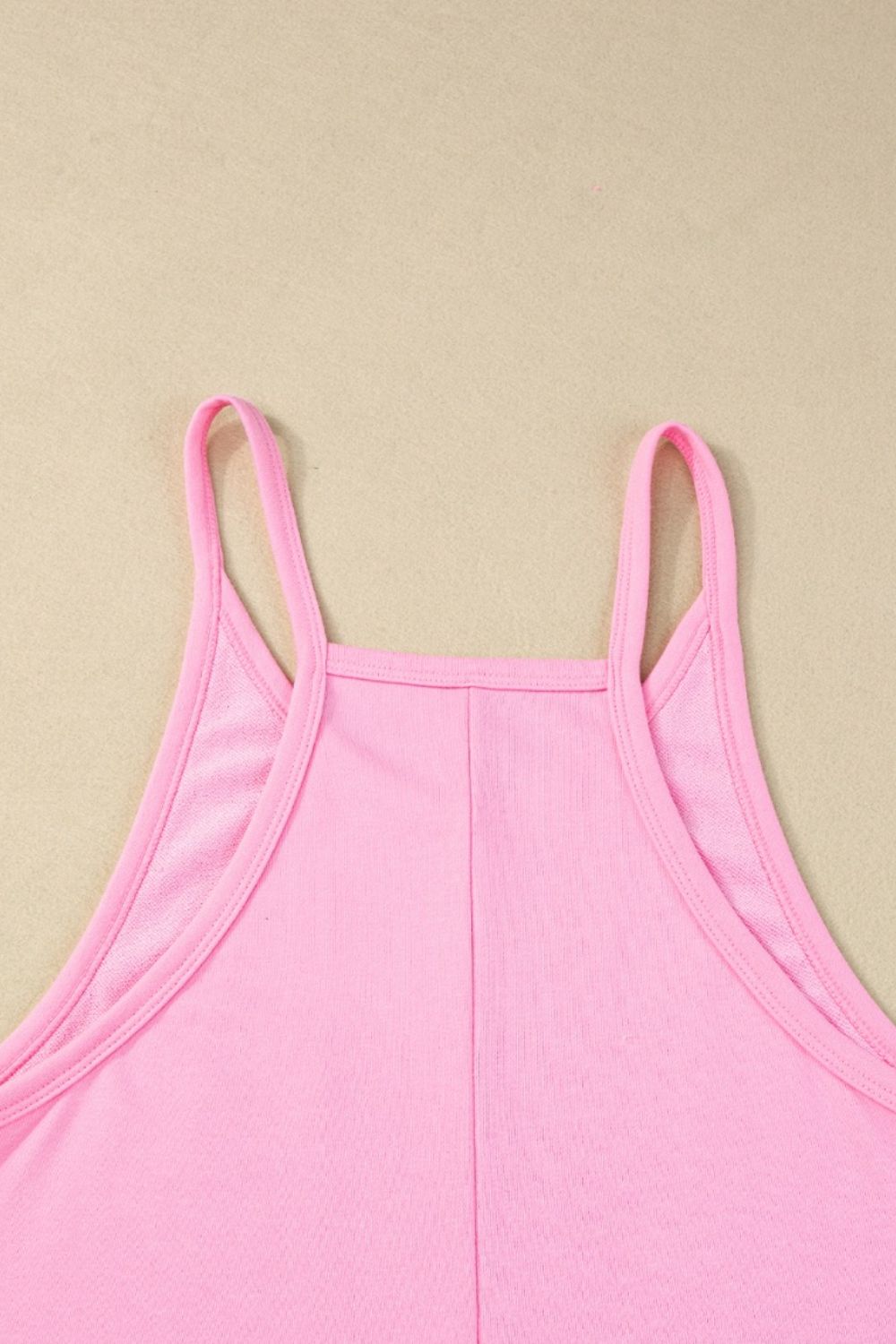 Sleeveless Romper with Pockets
