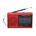 9 Band Radio With Bluetooth - Red