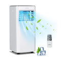 8000 BTU Portable Air Conditioner with Remote Control and Sleep Mode-Black