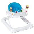 Adjustable Height Removable Folding Portable Baby Walker-Blue