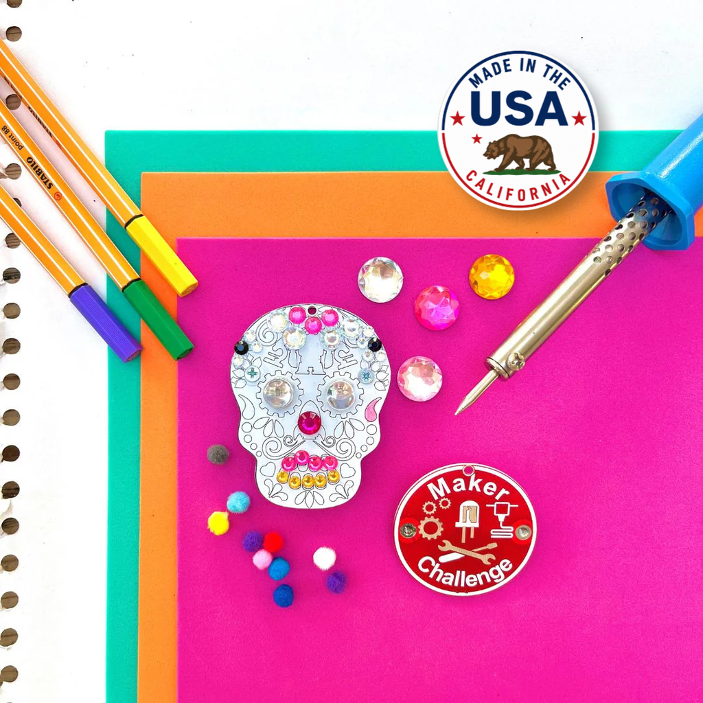 Learn To Solder - Sugar Skull