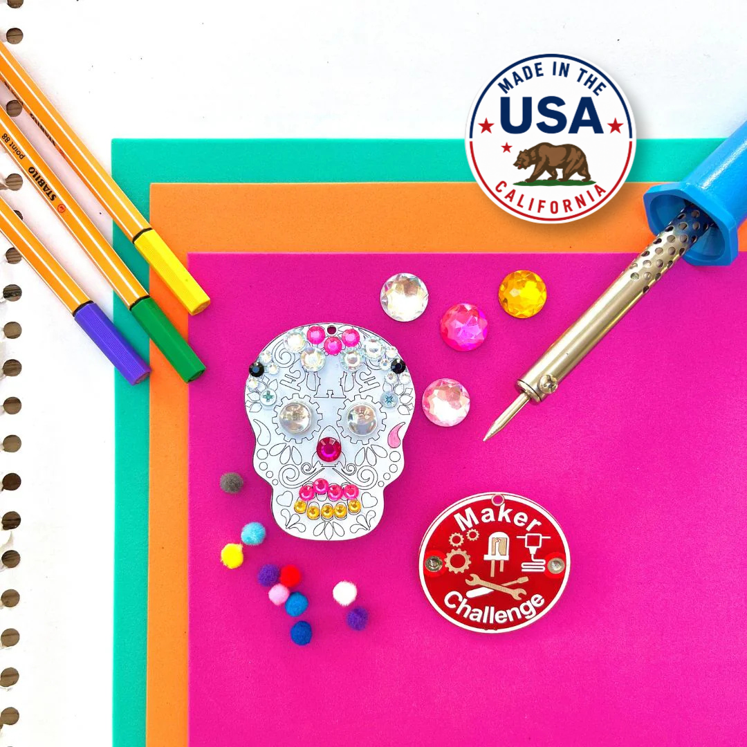 Learn To Solder - Sugar Skull