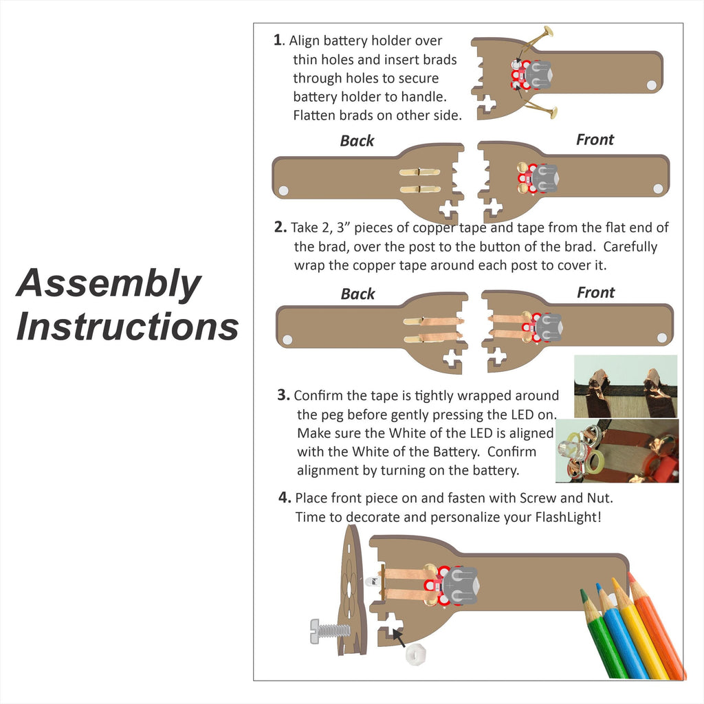 STEM Kits - LED Flashlight