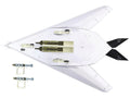 Lockheed F-117A Nighthawk Stealth Aircraft "Toxic Death" (1991) "Air Power Series" 1/72 Diecast Model by Hobby Master