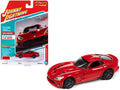 2014 Dodge Viper SRT Adrenaline Red "Classic Gold Collection" Series Limited Edition to 8956 pieces Worldwide 1/64 Diecast Model Car by Johnny Lightning