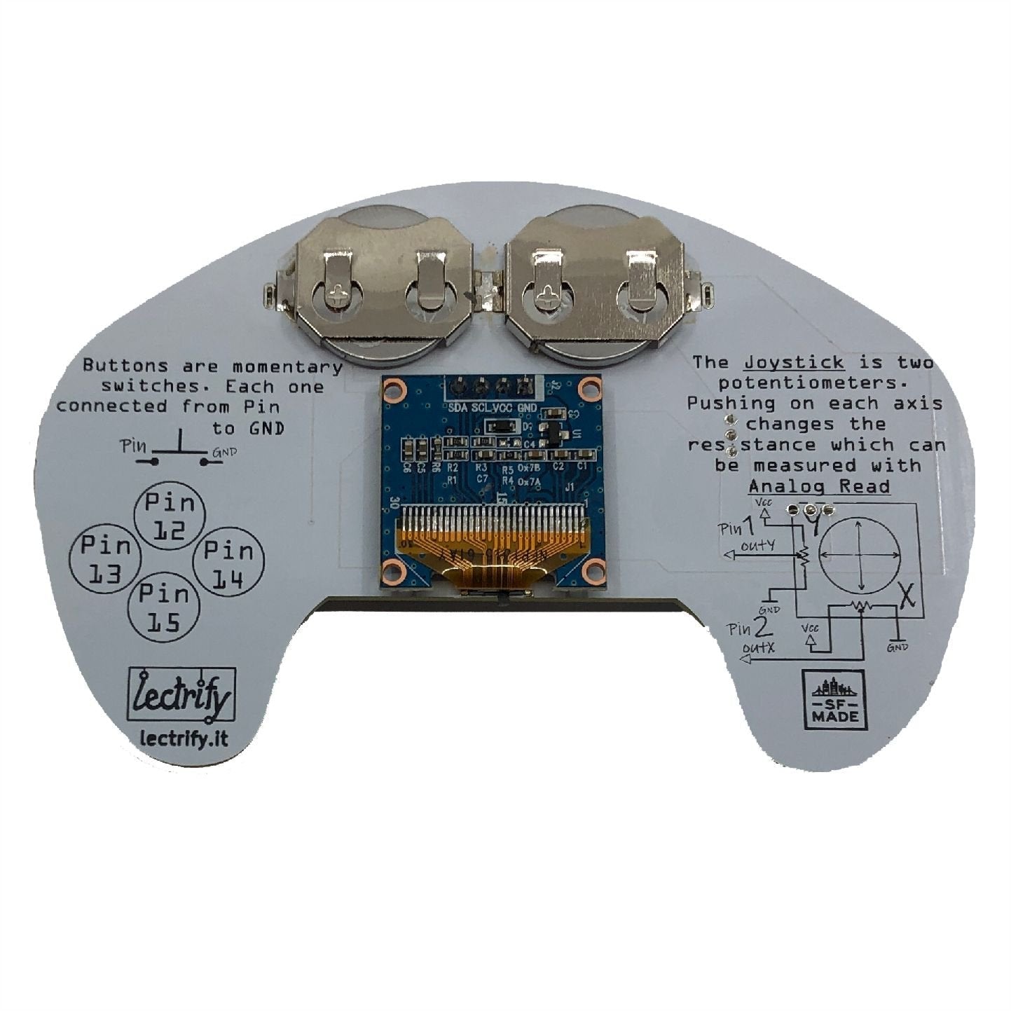 Mission Control: Stand Alone game controller/remote control
