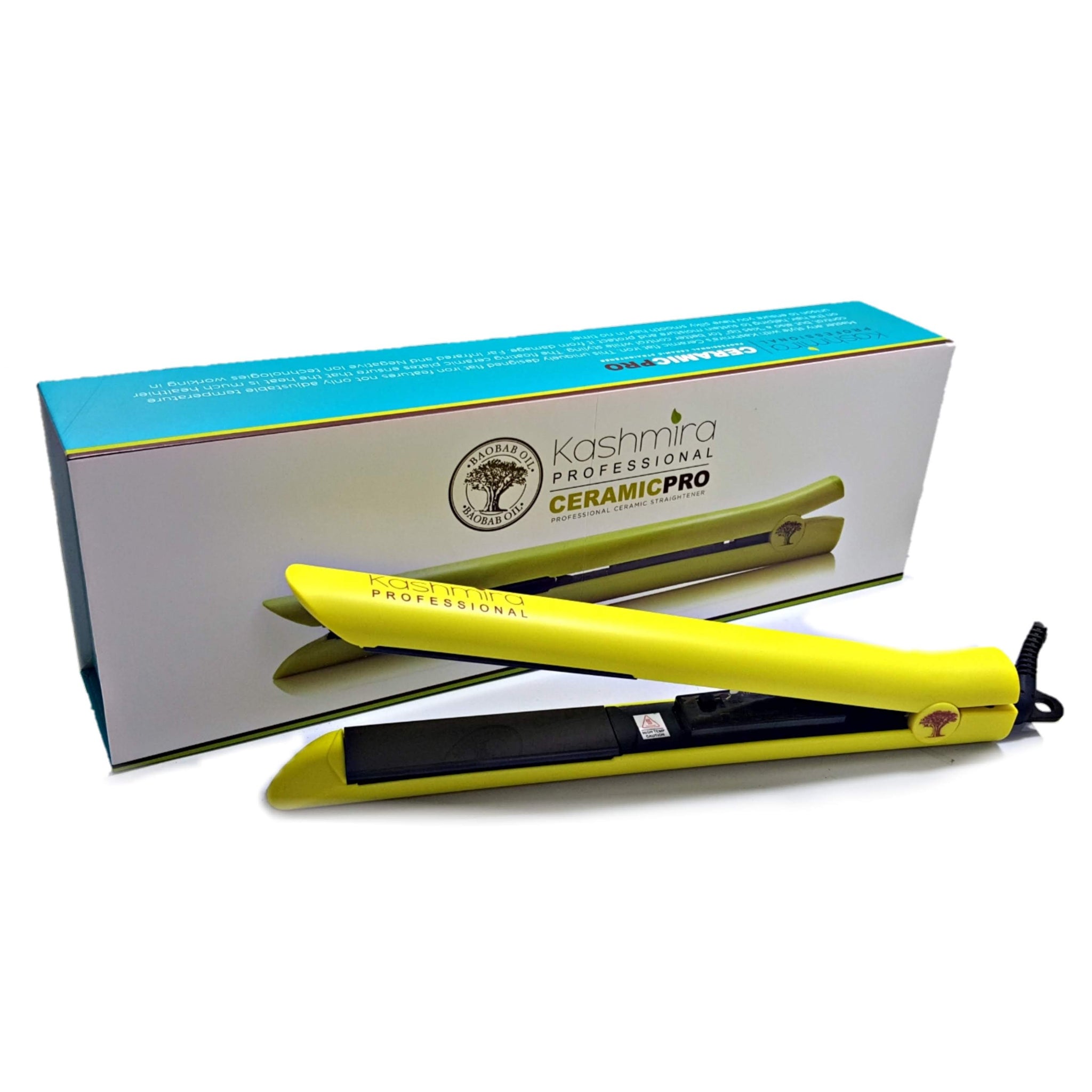 Ceramic Pro 1" Infrared & Ionic Technology Flat Iron - Yellow