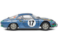 Alpine A110 1600S #17 Bernard Darniche - Alain Mahe "Rallye de Monte-Carlo" (1972) "Competition" Series 1/18 Diecast Model Car by Solido