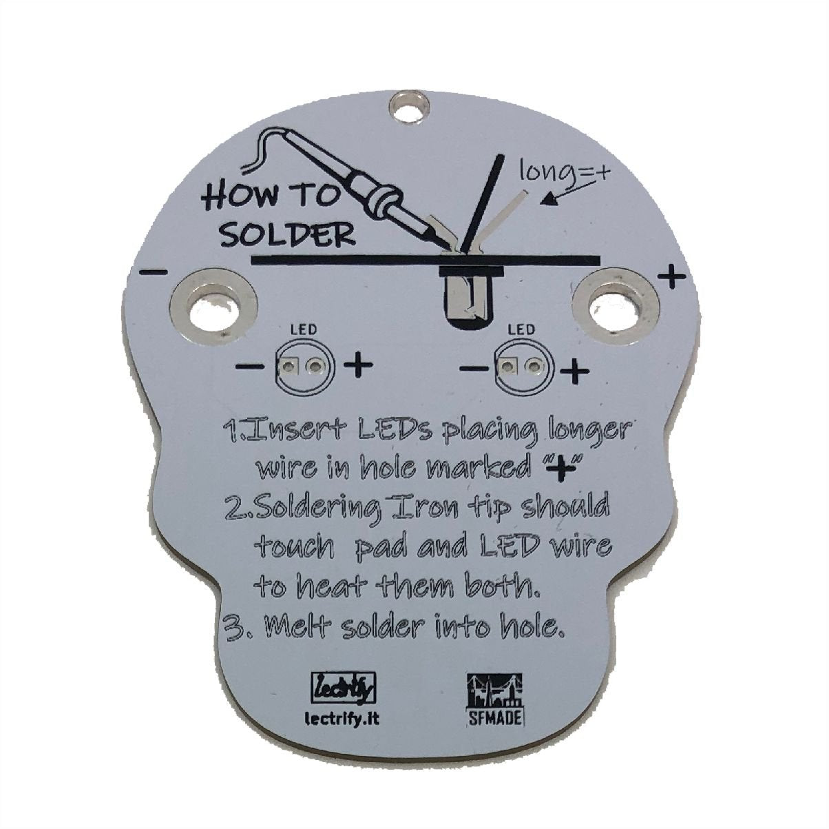Learn To Solder - Sugar Skull