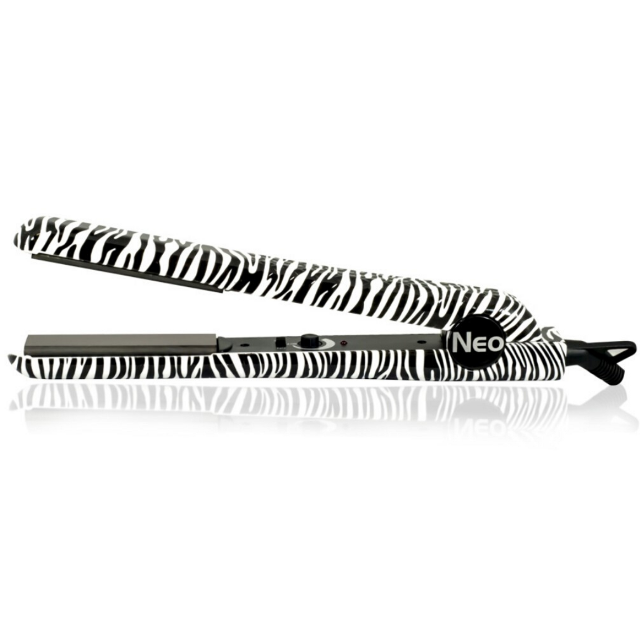 SpectrumPro 1" Ceramic Ionic Technology Single Pass Flat Iron - White Zebra