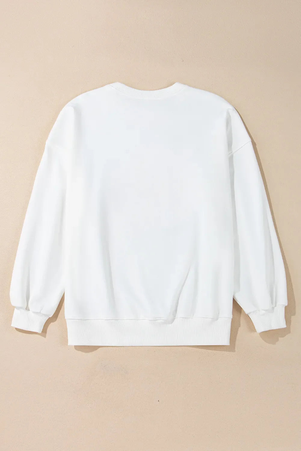 Graphic Round Neck Long Sleeve Sweatshirt