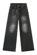 Wide Leg Jeans with Pockets