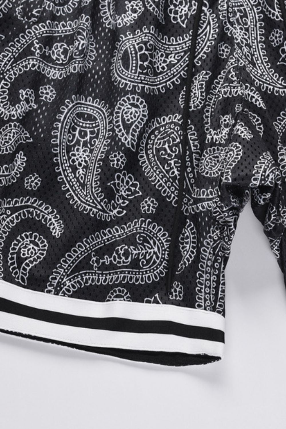 Men's Drawstring Printed Shorts