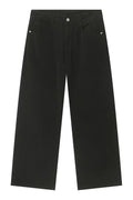 Pocketed Wide Leg Men's Jeans