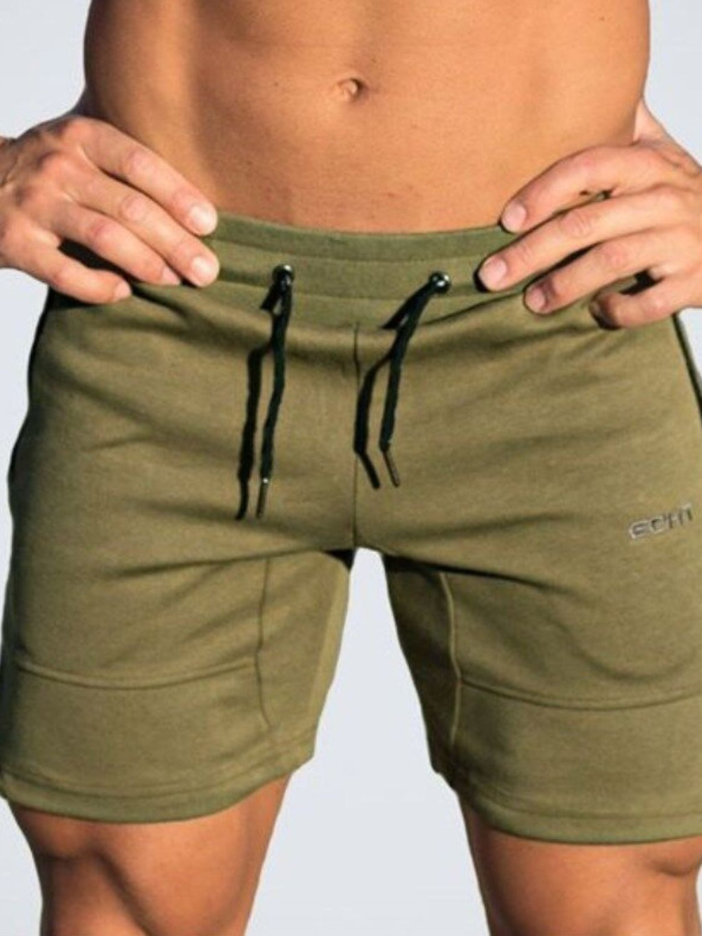 Men's Plus Size Drawstring Shorts