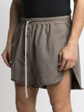 Men's Plus Size Drawstring Active Shorts