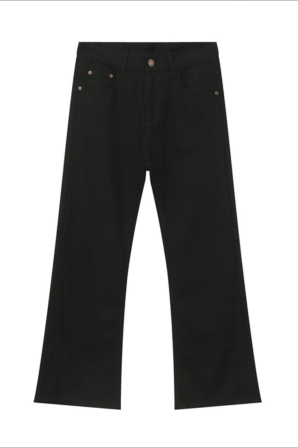 Mid Rise Jeans with Pockets