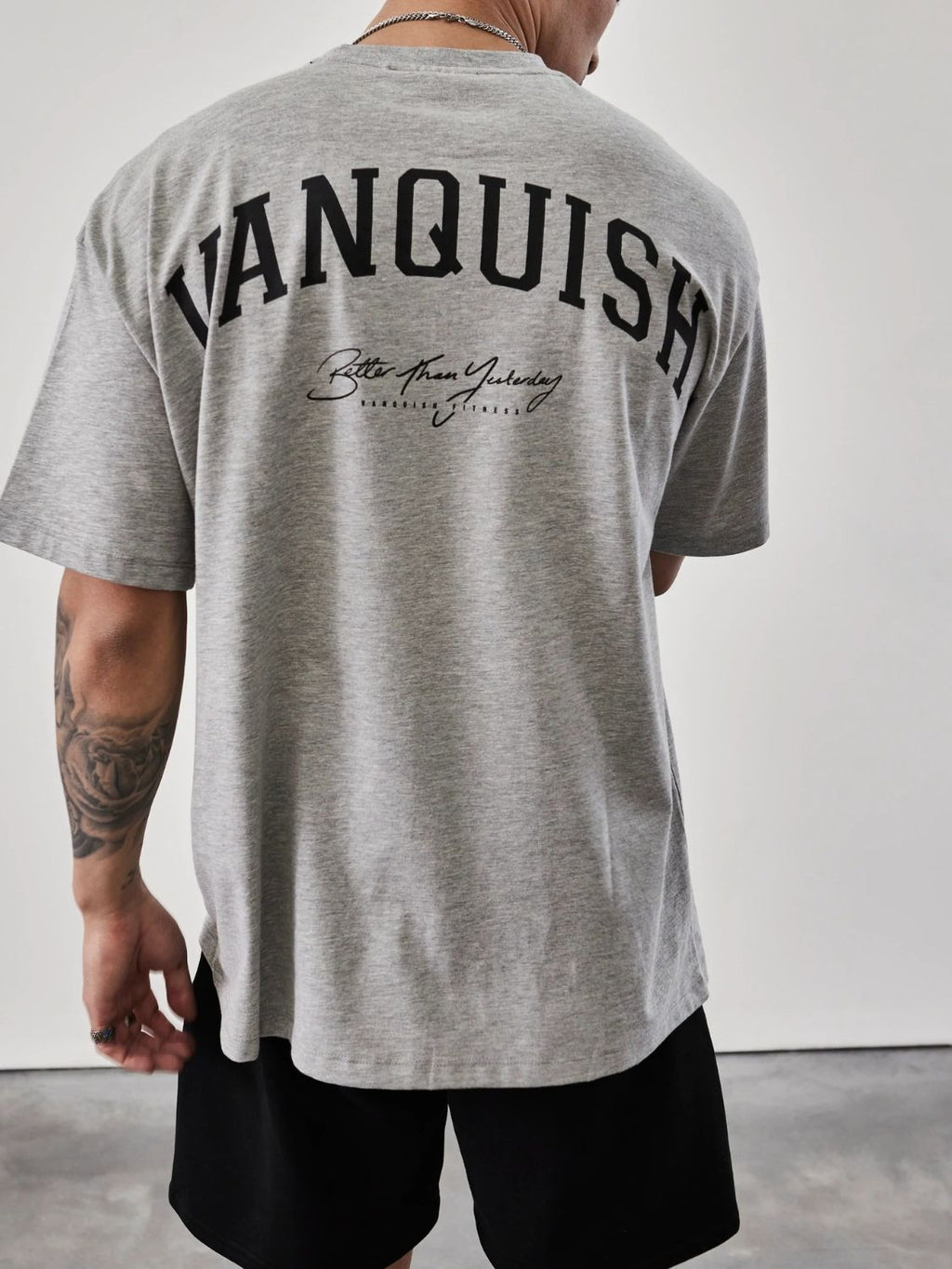 Men's Plus Size Letter Graphic Round Neck Half Sleeve T-Shirt
