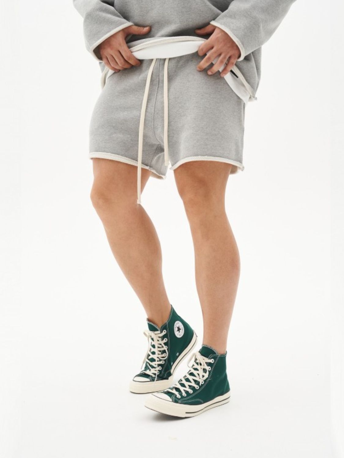 Men's Plus Size Drawstring Shorts